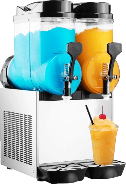Two-bowl Slush Happy frozen-drink machine