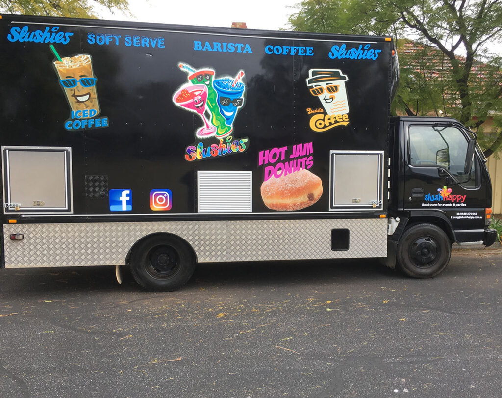 Slush Happy mobile catering truck